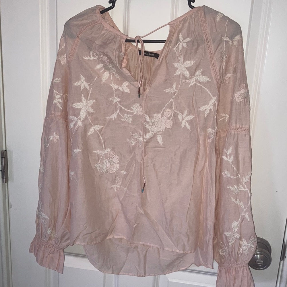 baby pink Blouse